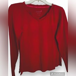 Junior v neck soft fabric long sleeve from Loveable! In pre owned condition.
